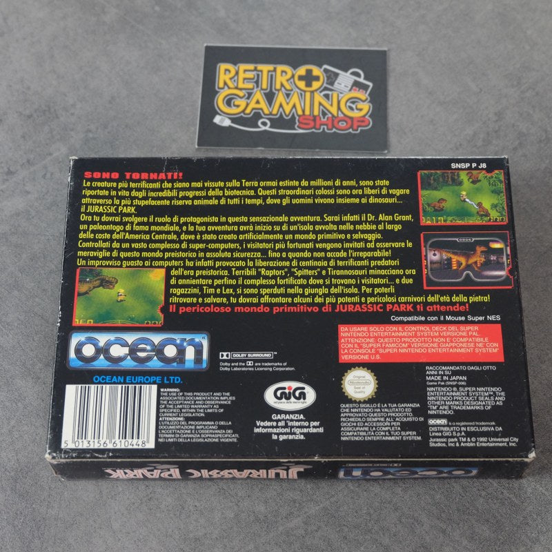 Vendita Jurassic Park - Retrogaming Shop