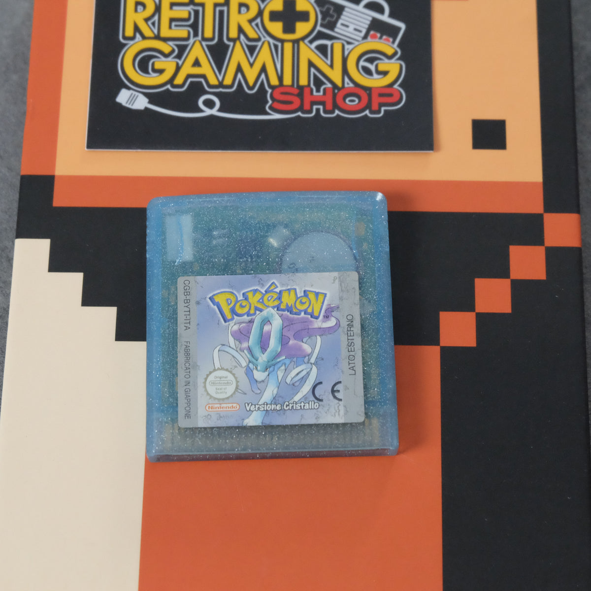 Vendita Pokemon Versione Cristallo - Retrogaming Shop