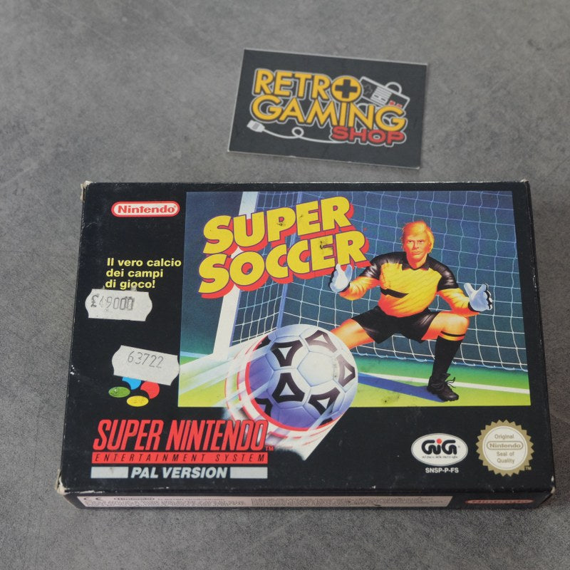 Vendita Super Soccer - Retrogaming Shop