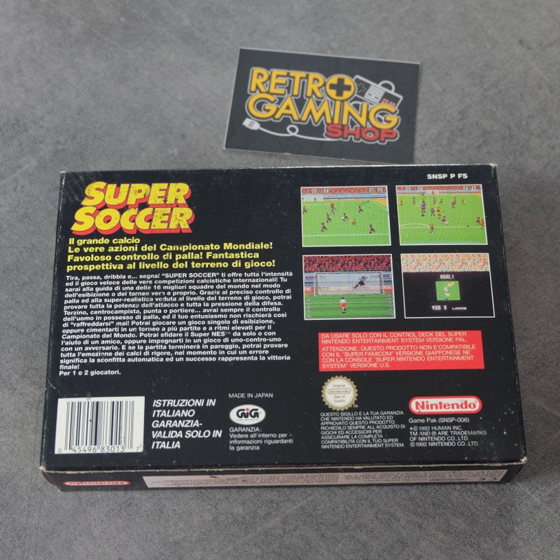 Vendita Super Soccer - Retrogaming Shop