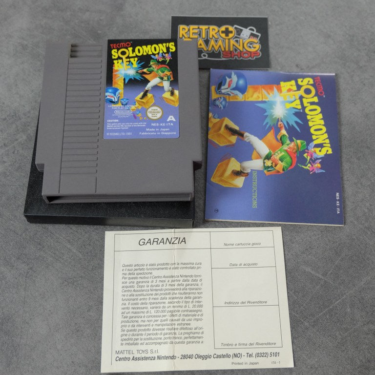 Vendita Solomon’s Key - Retrogaming Shop