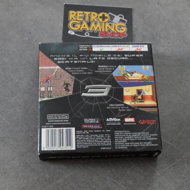 Vendita Spider-Man 3 - Retrogaming Shop