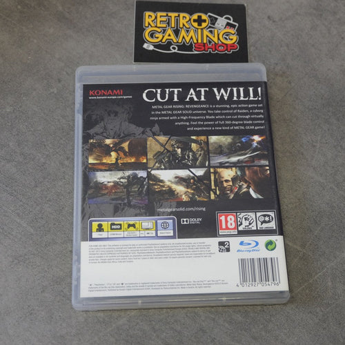 Vendita Metal Gear Rising: Revengeance - Retrogaming Shop