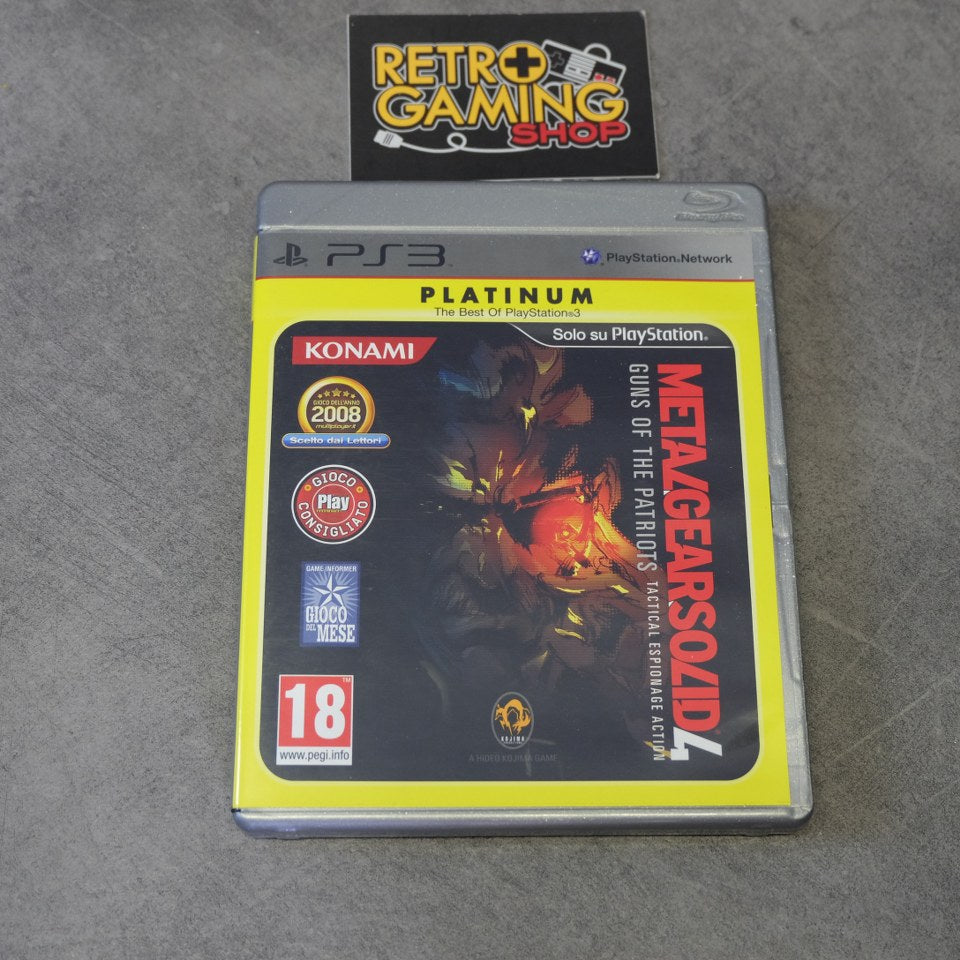 Metal Gear Solid 4: Guns Of the Patriots Sony