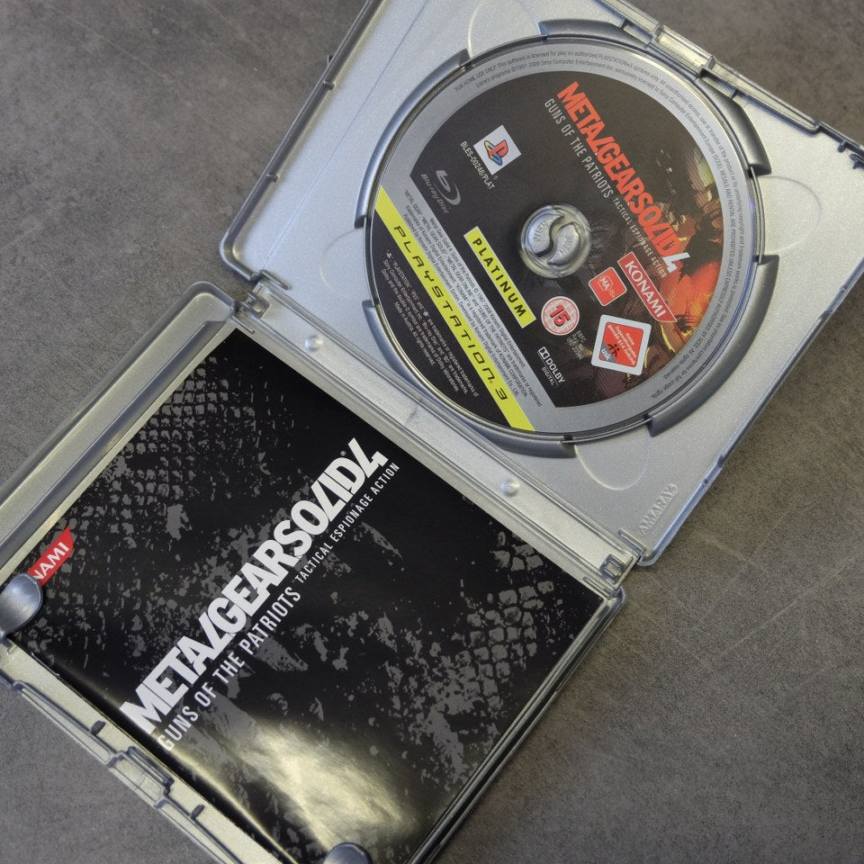 Metal Gear Solid 4: Guns Of the Patriots Sony
