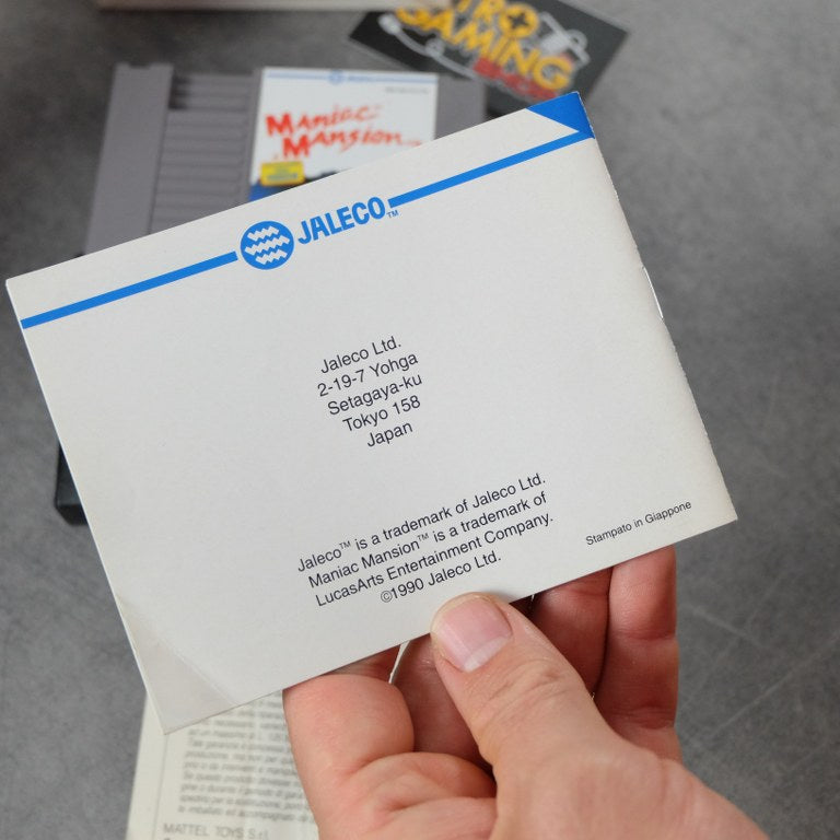 Vendita Maniac Mansion - Retrogaming Shop