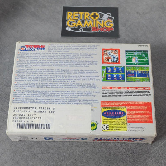 Troy Aikman NFL Football Nintendo