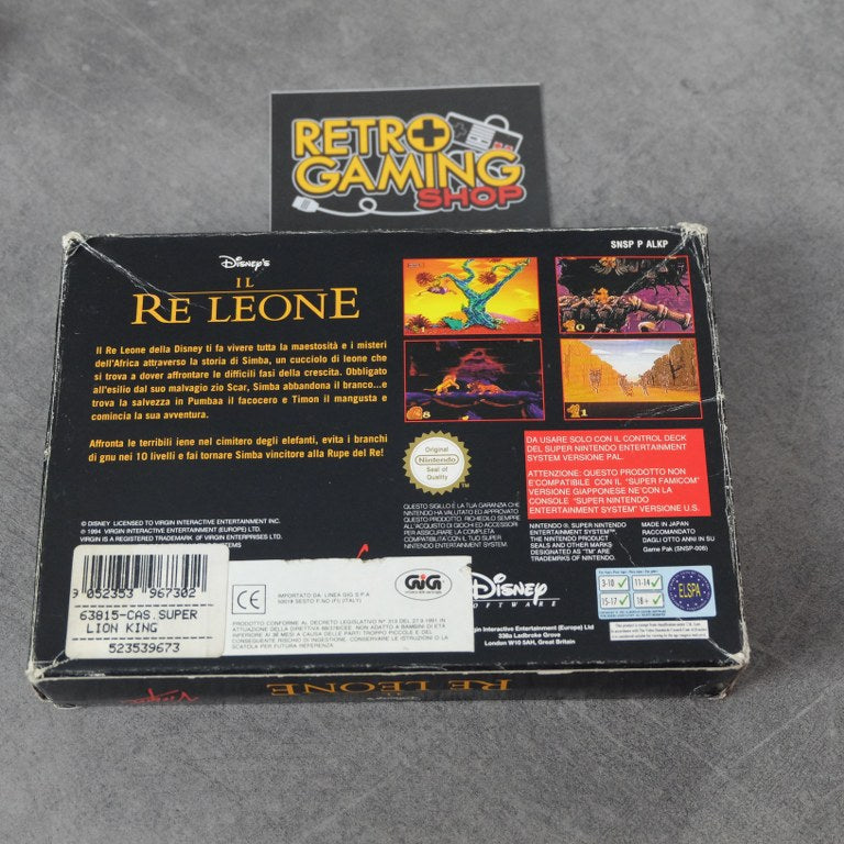 Vendita The Lion King/ IL Re Leone - Retrogaming Shop