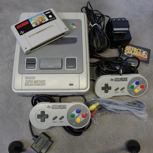 Vendita Super Nintendo Pal + Super Mario Kart - Retrogaming Shop