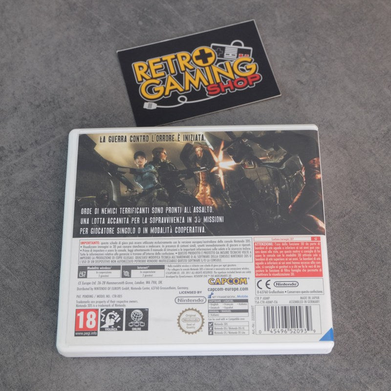 Vendita Resident Evil the Mercenaries 3d - Retrogaming Shop