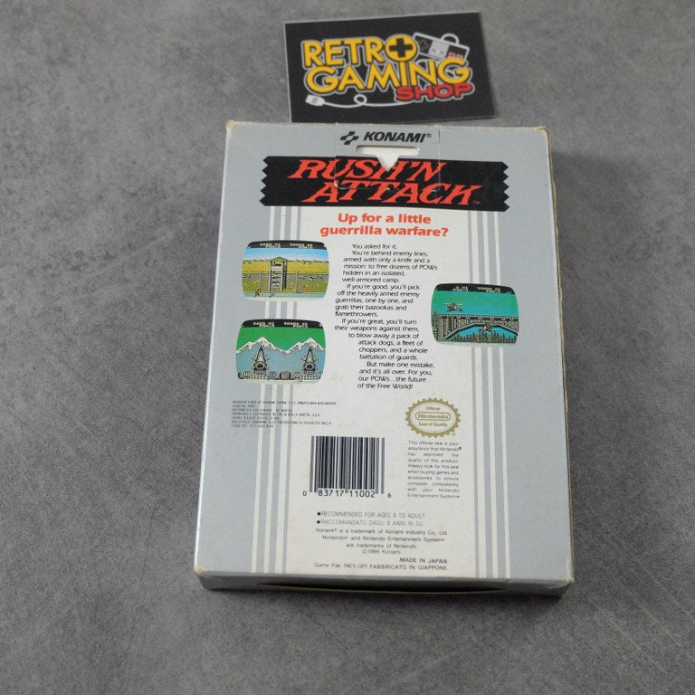 Vendita Rush n Attack - Retrogaming Shop