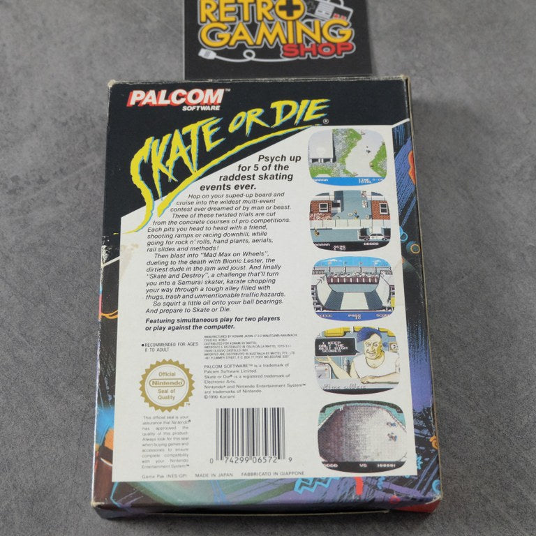 Vendita Skate or Die - Retrogaming Shop
