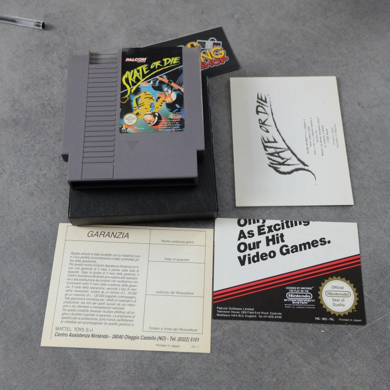 Vendita Skate or Die - Retrogaming Shop