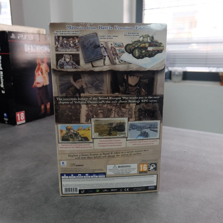 Vendita Valkyria Chronicles 4 Memoirs From Battle Premium Edition Nuovo - Retrogaming Shop