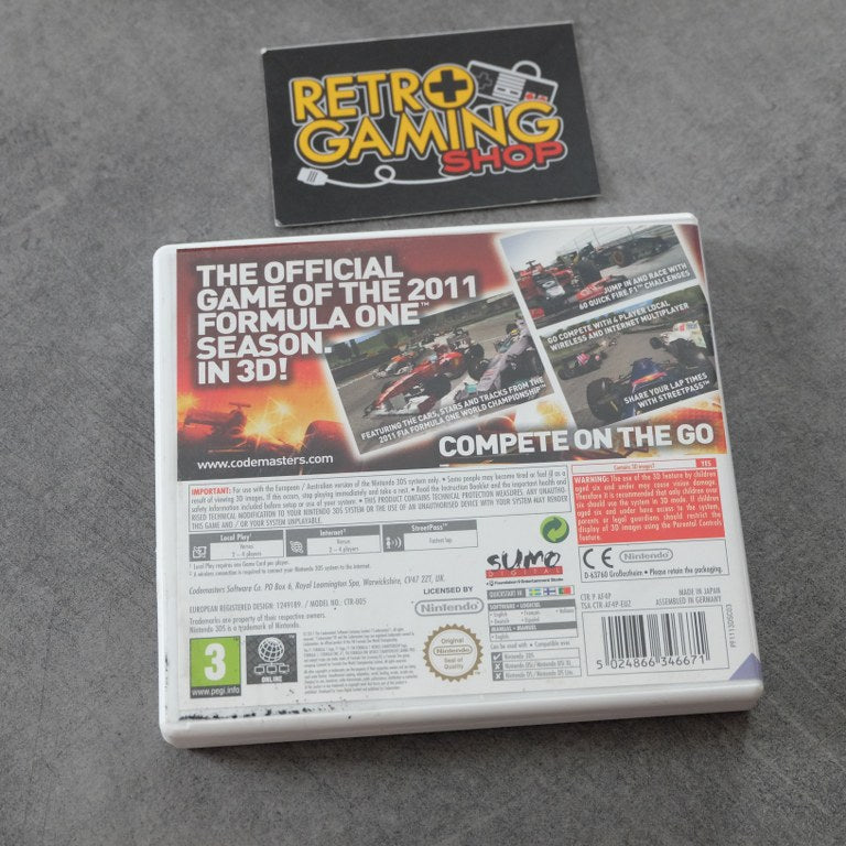 Vendita Formula 1 2011 - Retrogaming Shop