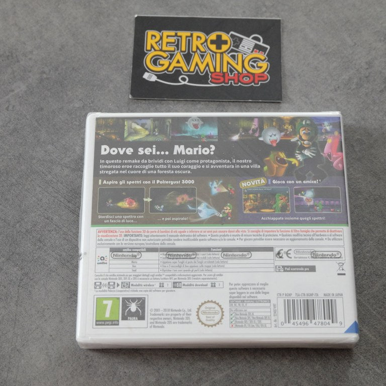 Vendita Luigi's Mansion Nuovo - Retrogaming Shop