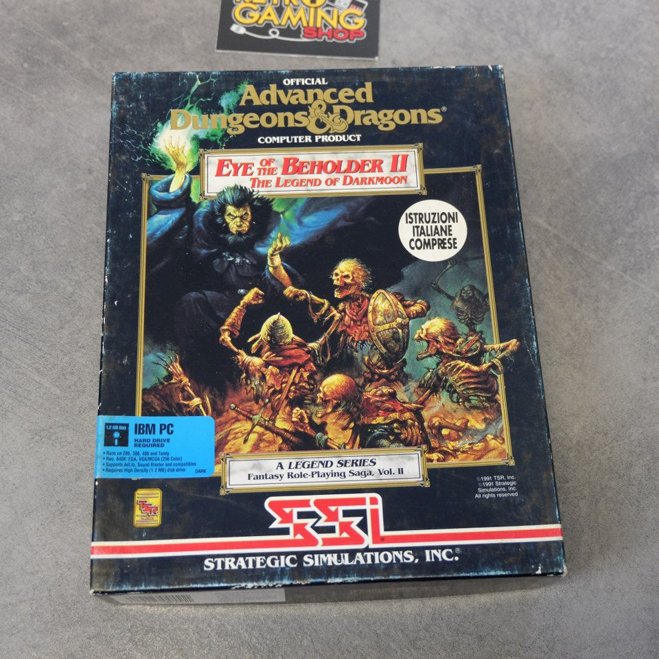 Advanced Dungeon & Dragons Eye of The Beholder 2 The Legend of Darkmoon Microsoft