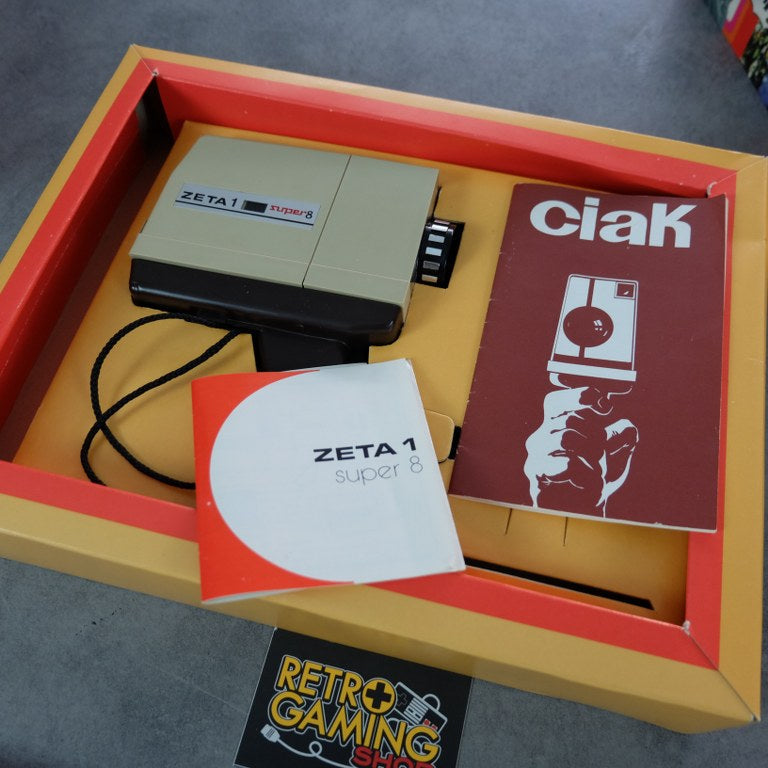 Vendita Cinecamera Super 8 Zeta 1 - Retrogaming Shop