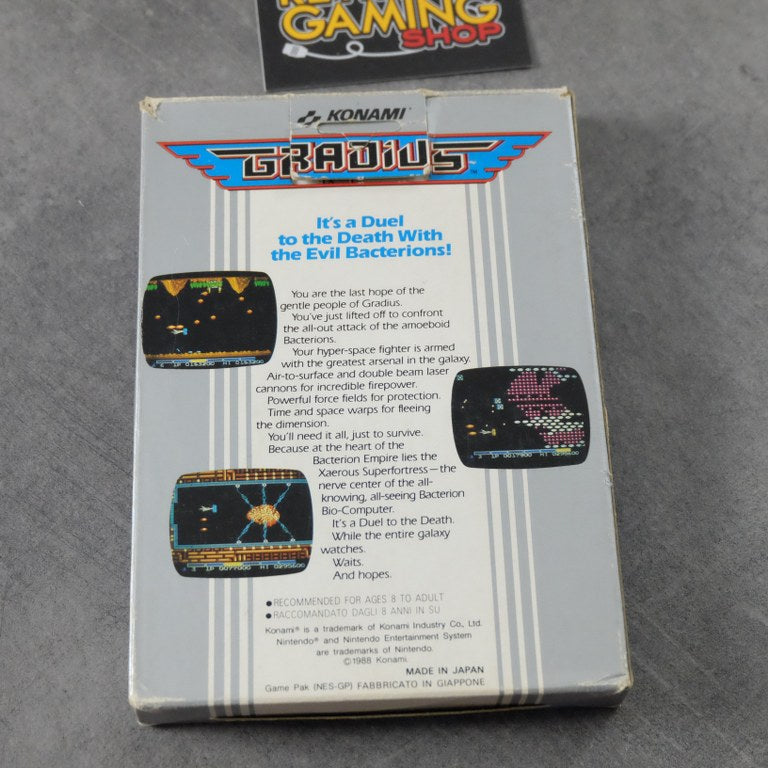 Vendita Gradius - Retrogaming Shop