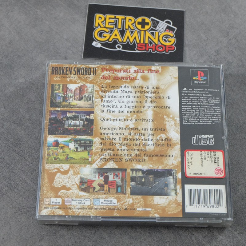 Vendita Broken Sword 2 LA Profezia Dei Maya - Retrogaming Shop