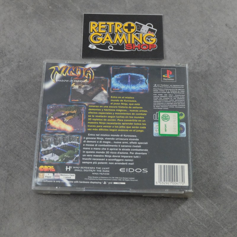 Ninja Shadow Of Darkness Sony