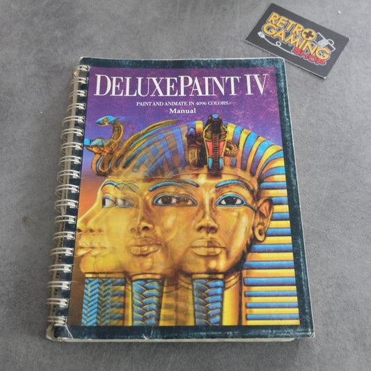 Deluxe Paint IV Manuale Amiga Commodore