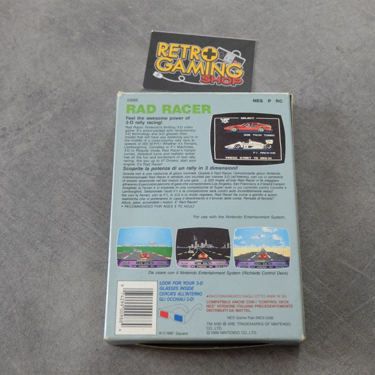 Rad Racer Nintendo