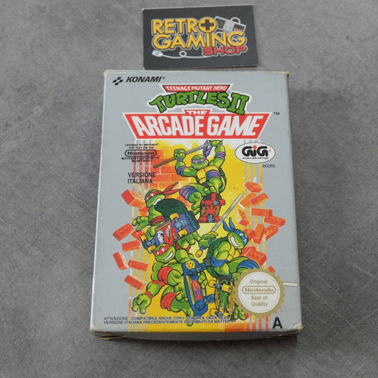 Turtles II 2 the Arcade Game GIG Nintendo