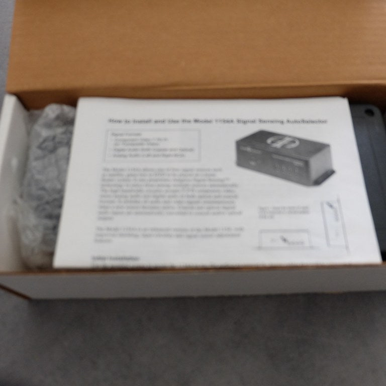 HDTV Signal-Sensing Digital AV Autoselector Microsoft