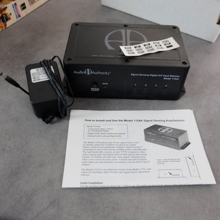 HDTV Signal-Sensing Digital AV Autoselector Microsoft