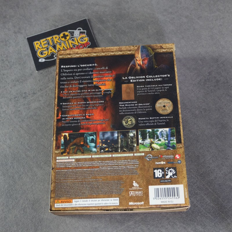 Vendita The Elder Scrolls Iv 4 Oblivion Collectorìs Edition - Retrogaming Shop
