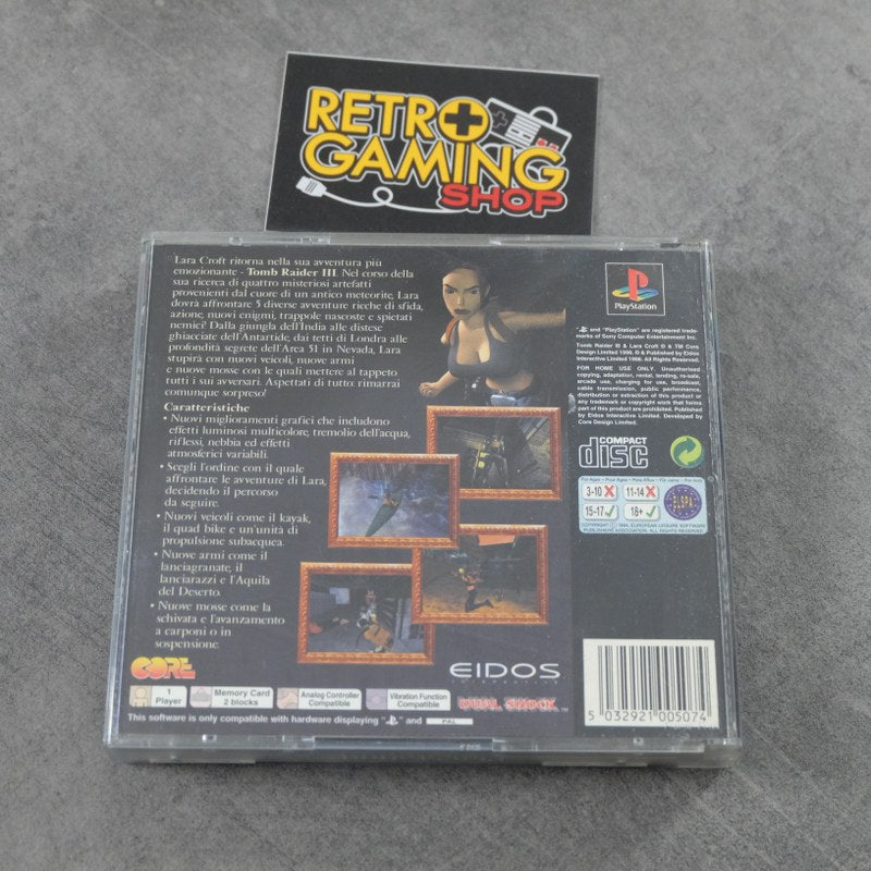 Tomb Raider 3 Adventures Of Lara Croft Sony