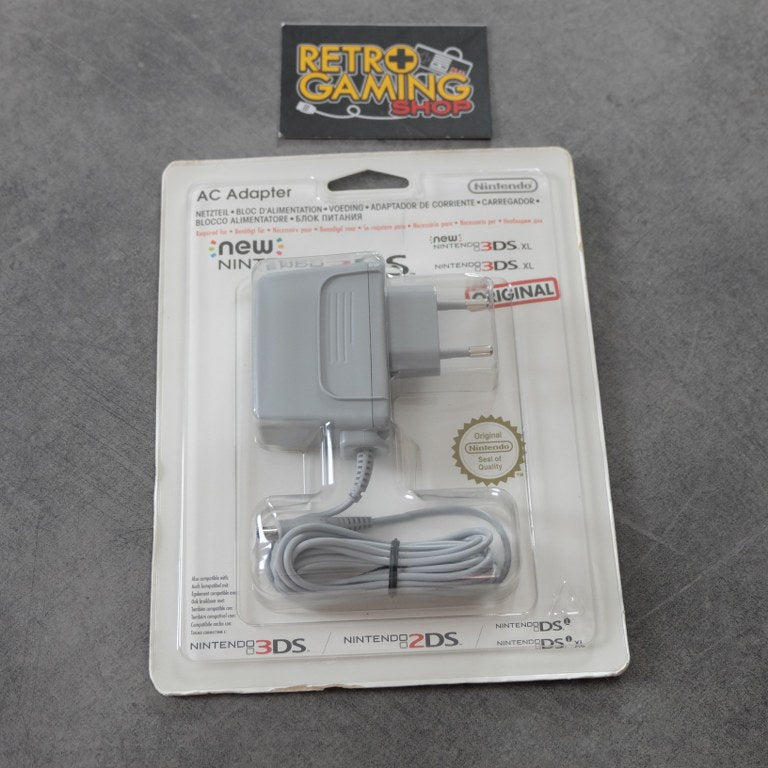 Vendita New Nintendo 3ds Ac Adapter Nuovo - Retrogaming Shop