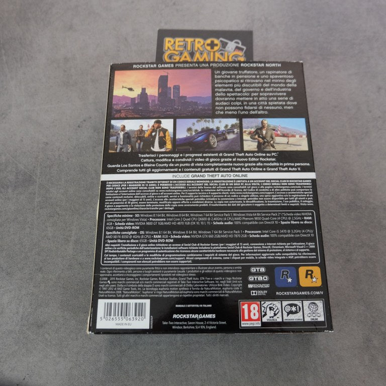 Vendita Grand Theft Auto V - Retrogaming Shop