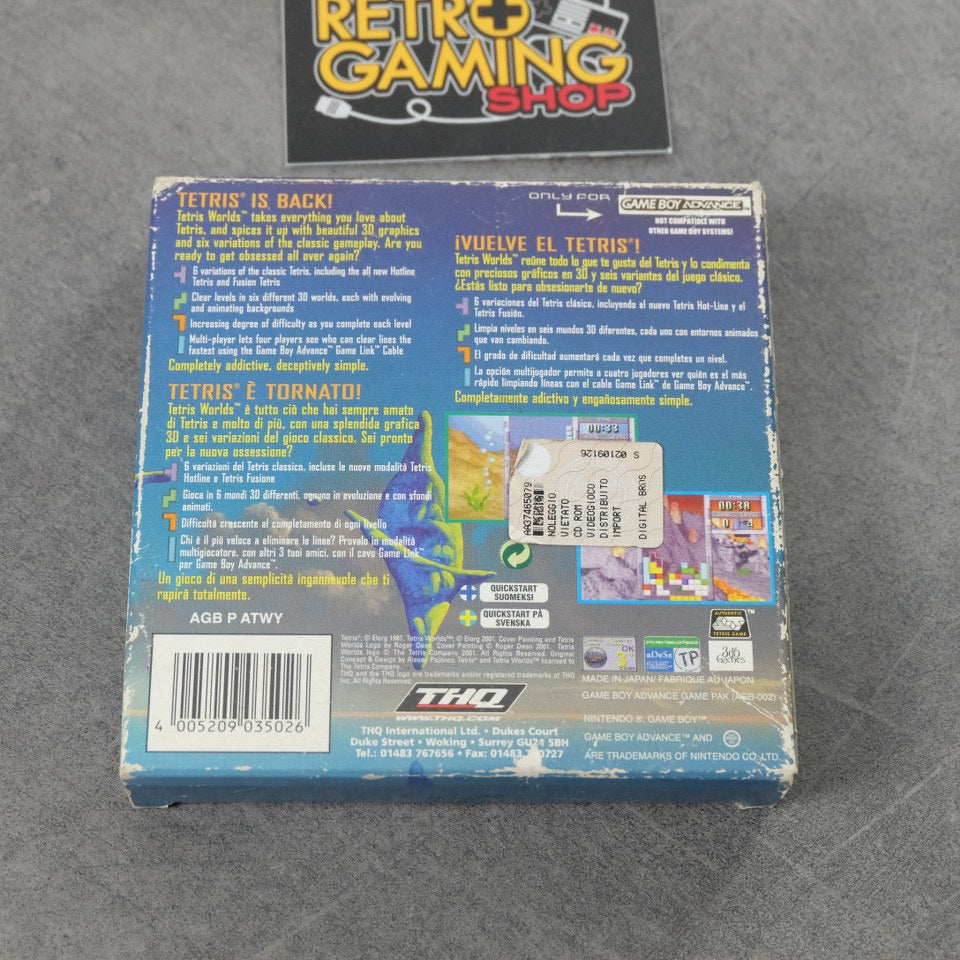 Tetris Worlds Nintendo