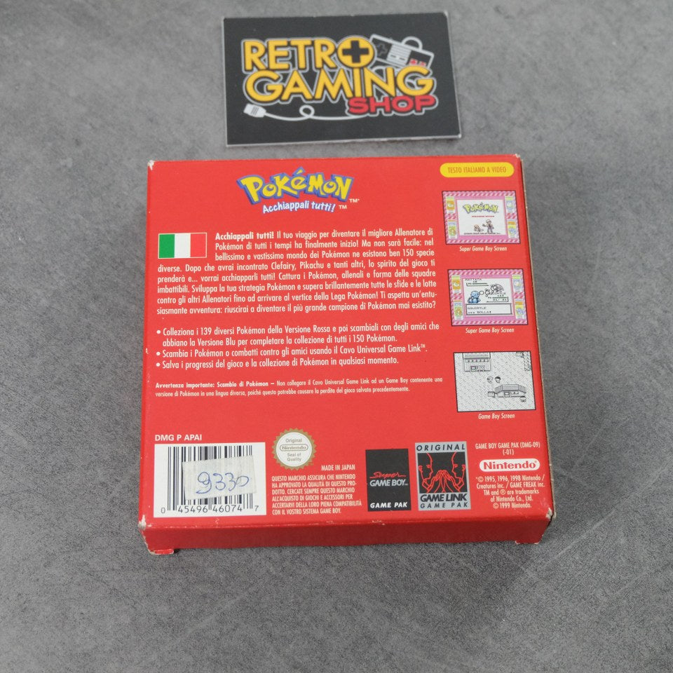 Pokemon Versione Rossa Nintendo
