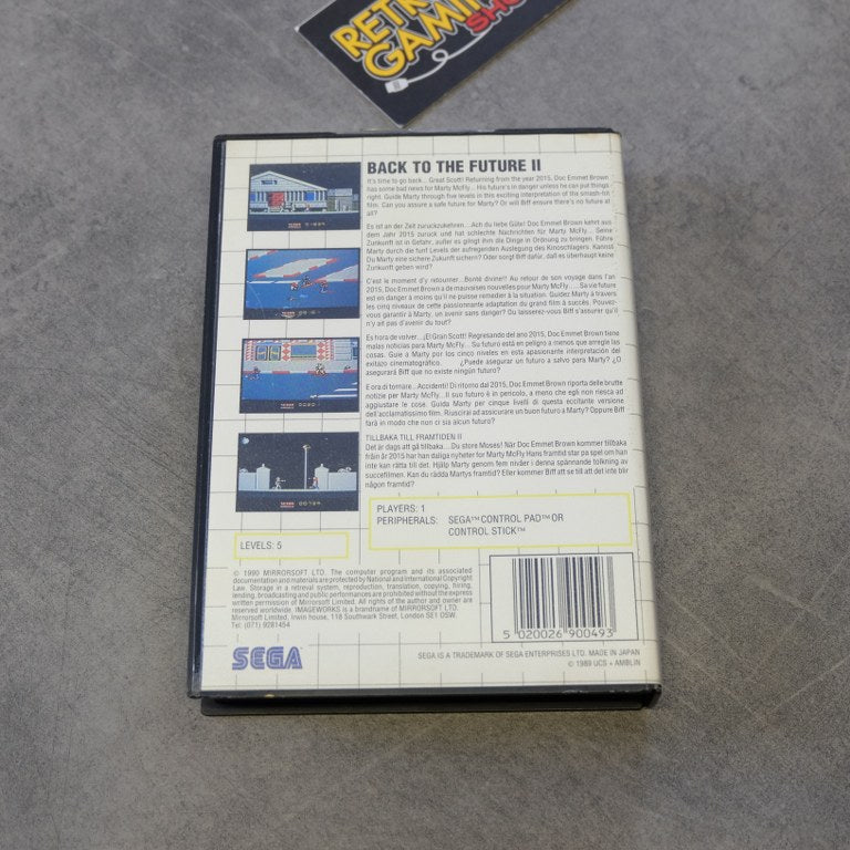 Back To The Future Part II SEGA