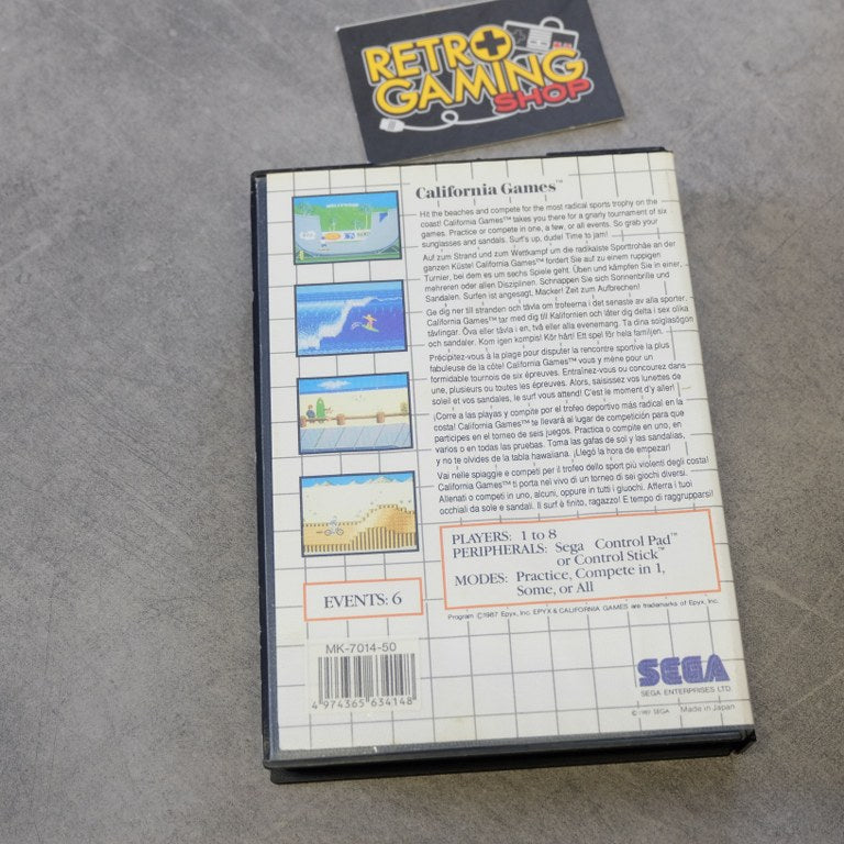 Vendita California Games - Retrogaming Shop