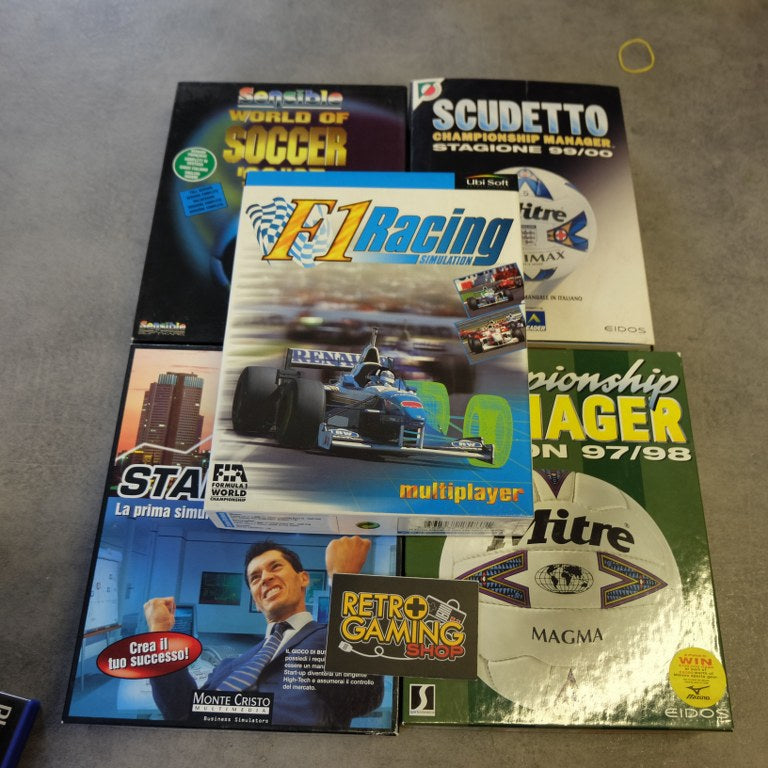 Vendita Lotto giochi PC - Retrogaming Shop