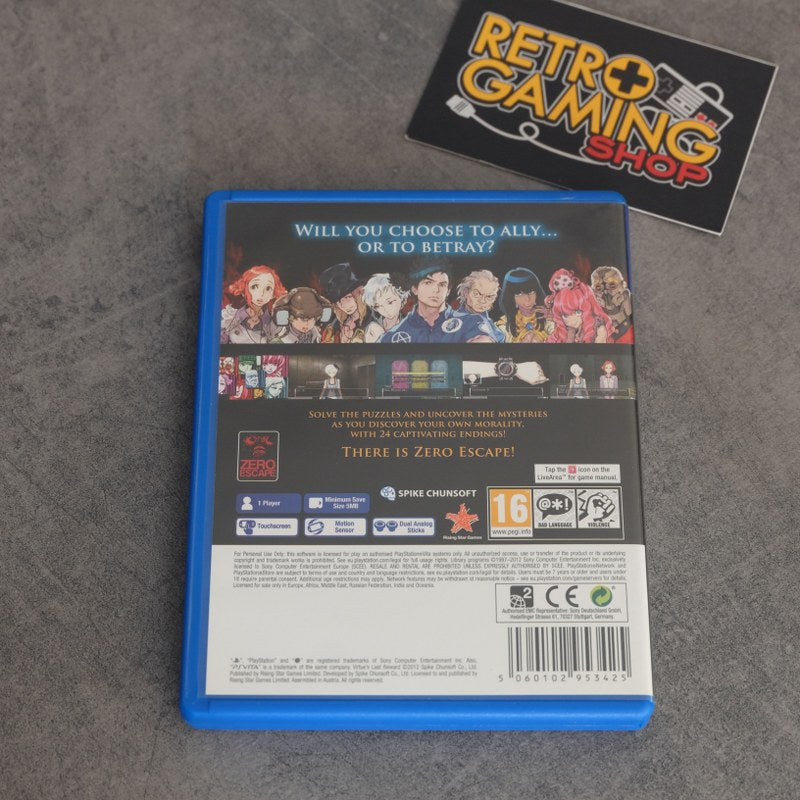 Virtue's Last Reward Sony