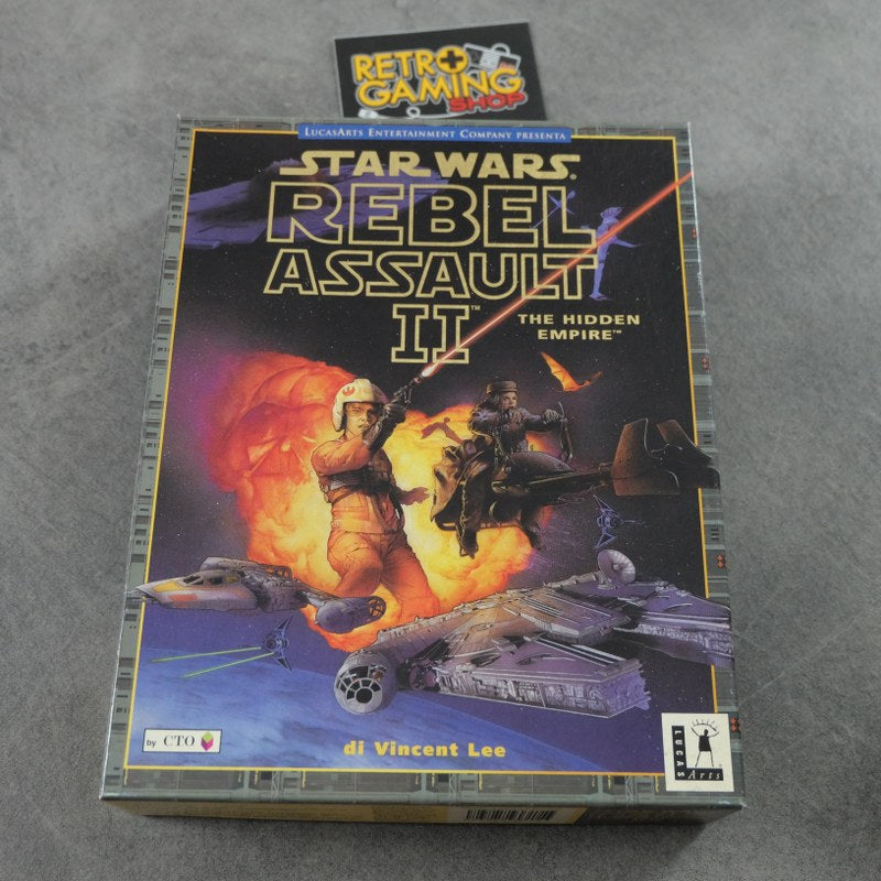 Vendita Star Wars Rebel Assault 2 The Hidden Empire - Retrogaming Shop