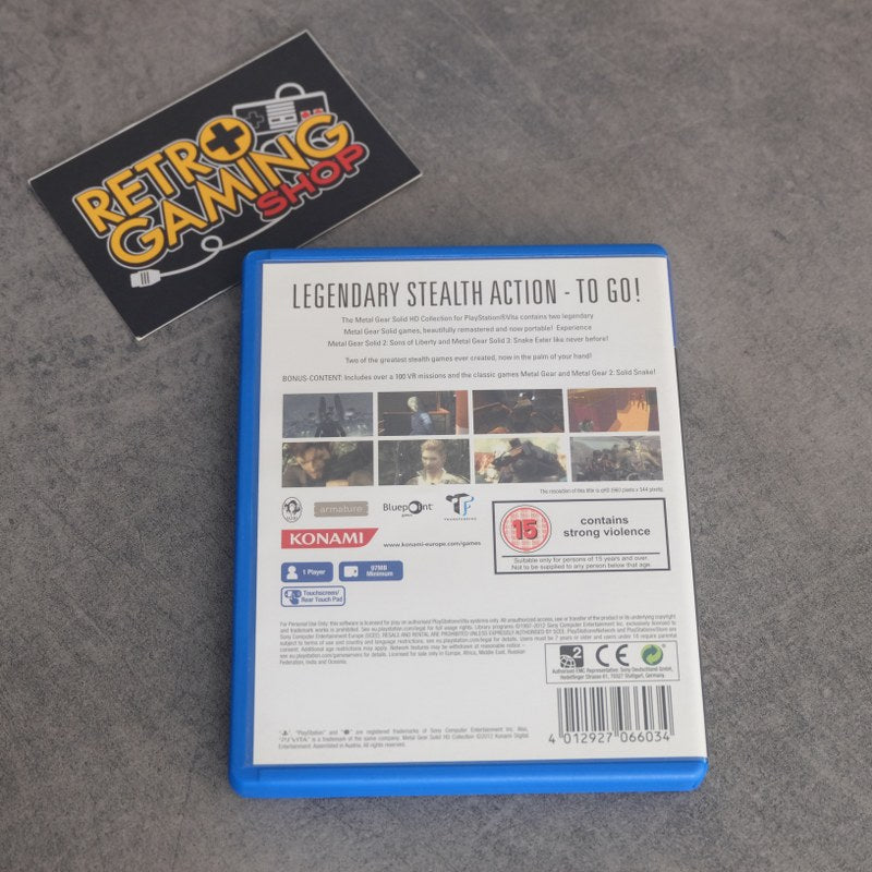 Vendita Metal Gear Solid HD Collection - Retrogaming Shop