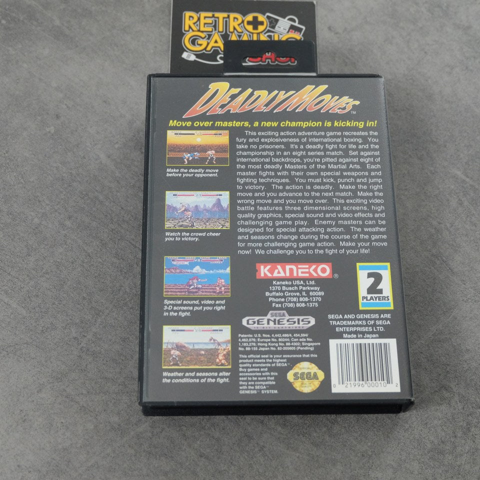 Vendita Deadly Moves - Retrogaming Shop