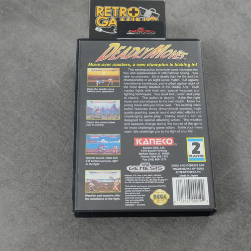 Vendita Deadly Moves - Retrogaming Shop