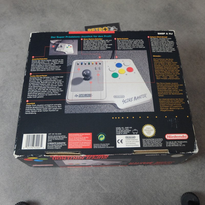 Super Nintendo Score Master Nintendo