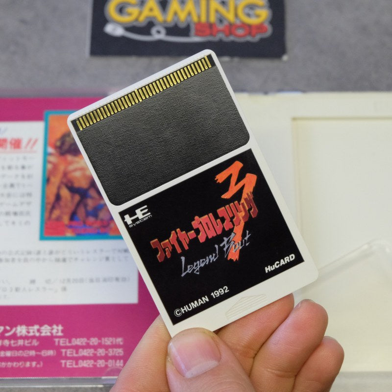 Vendita Fire Pro Wrestling Legend Bout 3 Pc Engine - Retrogaming Shop