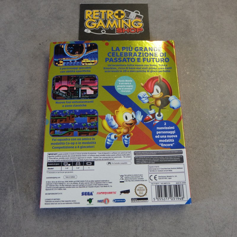 Vendita Sonic Mania Plus - Retrogaming Shop