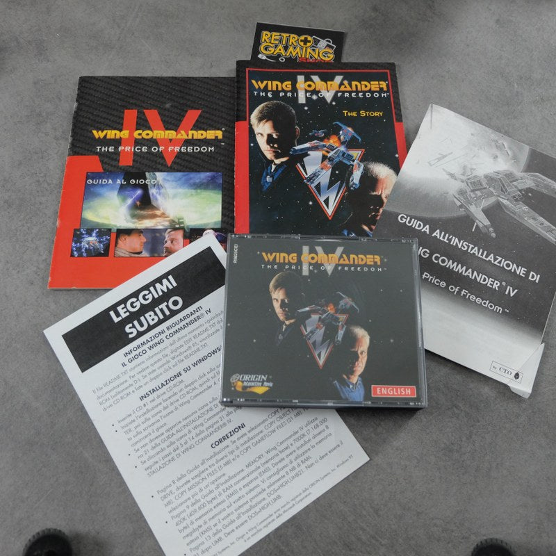 Vendita Wing Commander IV The Price of Freedom - Retrogaming Shop