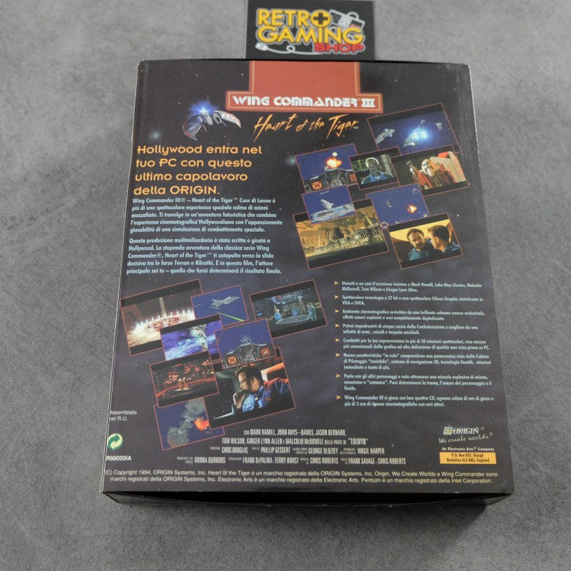 Vendita Wing Commander III Heart of The Tiger - Retrogaming Shop