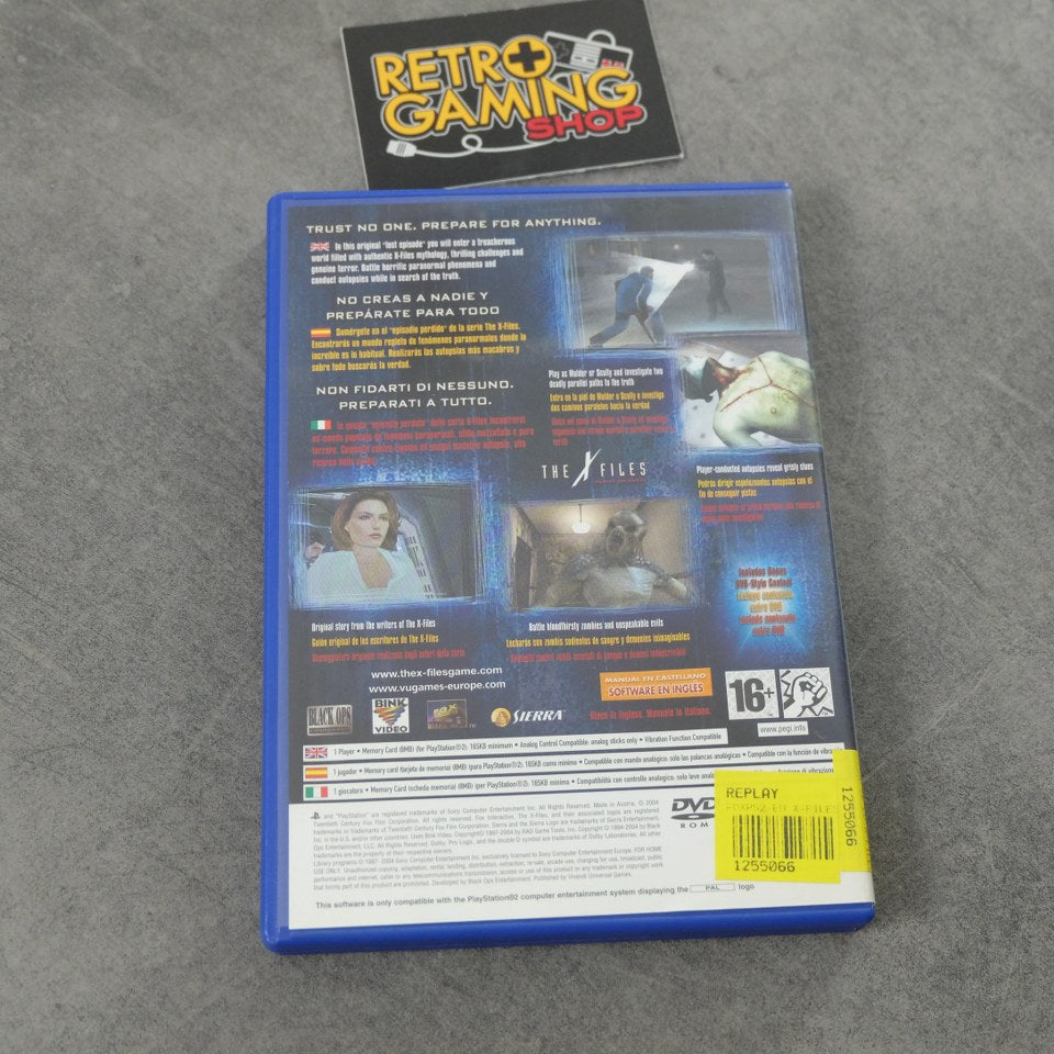 Vendita The X-Files Resist or Serve - Retrogaming Shop